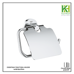 Show details for GROHE ESSENTIALS  TOILET PAPER HOLDER Picture of GROHE ESSENTIALS  TOILET PAPER HOLDER